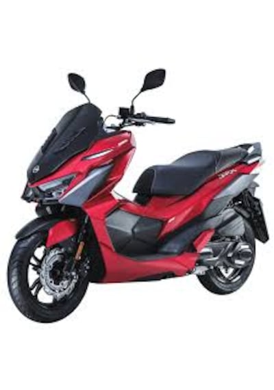 Sym Jet X 125 Kırmızı 2025 Model Scooter Motosiklet