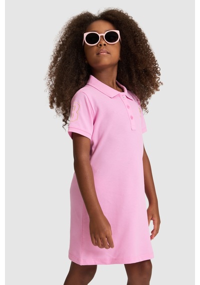 U.s. Polo Assn. Kız Çocuk Pembe Elbise Örme 50320314-vr041