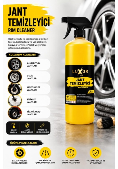 Tr Jant Temizleyici, 1 Lt, Spray, Sarı Lkjt1