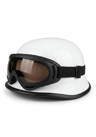 Mts M20 Chopper Kask Beyaz