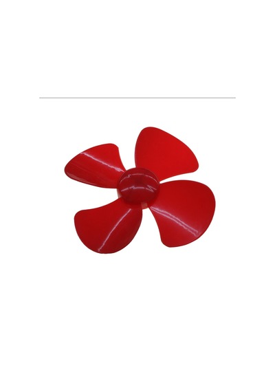 Plastik Pervane 100 MM Kırmızı