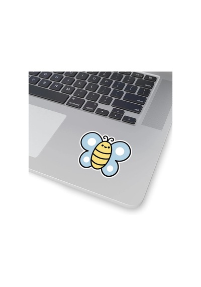 25'li Su Geçirmez Opak Sticker Seri : 19 Çok Renkli
