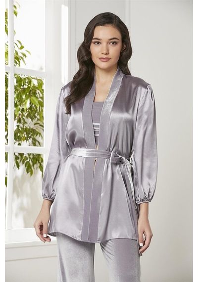 Pierre Cardin 2050 Kadın Kadife Saten Sabahlıklı Pijama Takım-royal Royal Pierre Cardin 2050 Kadın Kadife Saten Sabahlıklı Pijama Takım-royal Royal