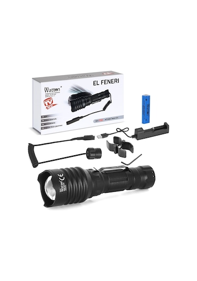 Tg-10 Şarjlı Profesyonel Av Feneri Wt-620