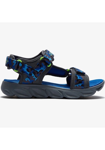 Skechers Hypno - Splash Kids Lights Sandals Cırtlı Işıklı Çocuk Sandalet Mavi