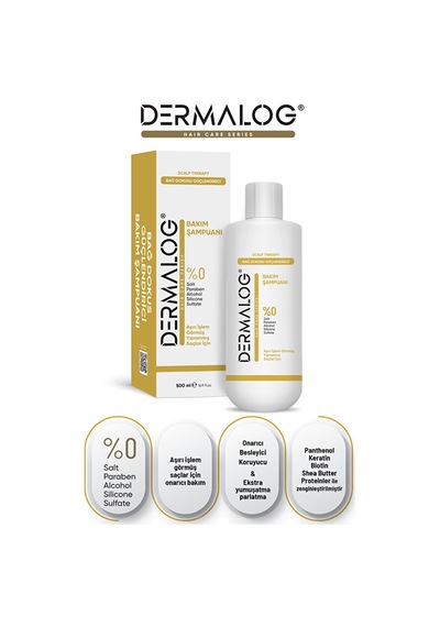 Dermalog Bağ Dokusu Onarıcı Bakım Şampuanı 500 ML