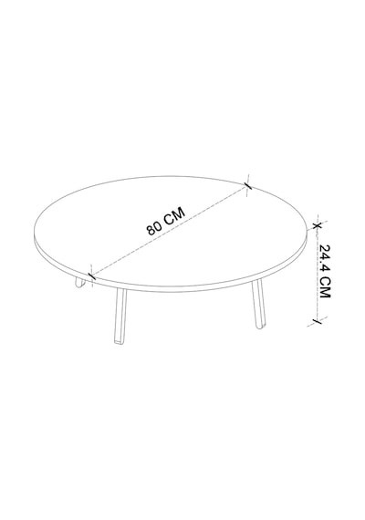 Yemek Masası Katlanabilir Yer Sofrası Oyun Masası Aktivite Masası Etkinlik Masası 80 Cm Beyrut Safir Safirmeşe