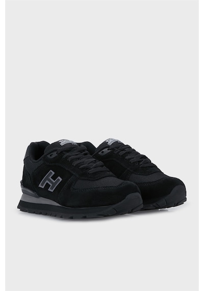 Hammer Jack Peru Kadın Hakiki Deri Sneakers Ayakkabı-siyah Füme Siyah - Füme