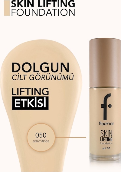 Flormar Skin Lifting SPF'li  Fondöten 050 Light Beige