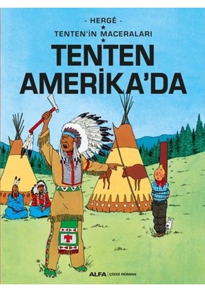 Tenten Amerika'da - Herge - Alfa Yayıncılık