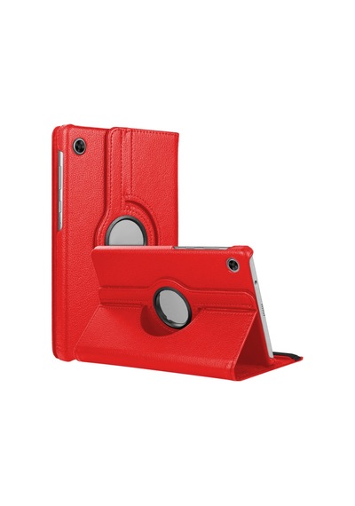 Microsonic Samsung Uyumlu Galaxy Tab A9 Kılıf 360 Rotating Stand Deri