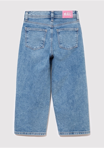 Çocuk Mavi - Azra 90lar Indigo Mavisi Jean Pantolon 7010510-88228 Mavi