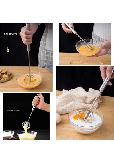 Çelik Çırpıcı Yaylı Bas Çek Mutfak Çırpıcı Yumurta Çırpıcı Pratik