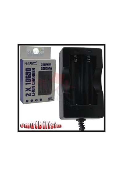 Narita Nrt 825 2000 Ma Lı On 2X18650 Pil Şarj Cihazı 2X18650 Pil