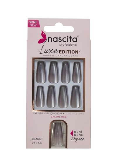 Nascita Kedi Gözü Takma Tırnak 24'lü Set Nasnaıl00242