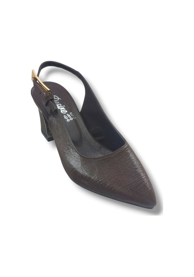 Desire 3101-26 Parlak Baskılı Nubuk Nikelajlı Kalın Topuk Kadın Ayakkabı 6,5cm Kahverengi Desire 3101-26 Parlak Baskılı Nubuk Nikelajlı Kalın Topuk Kadın Ayakkabı 6,5cm Kahverengi