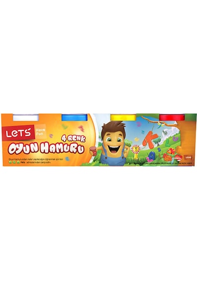 Let's Oyun Hamuru 4lü