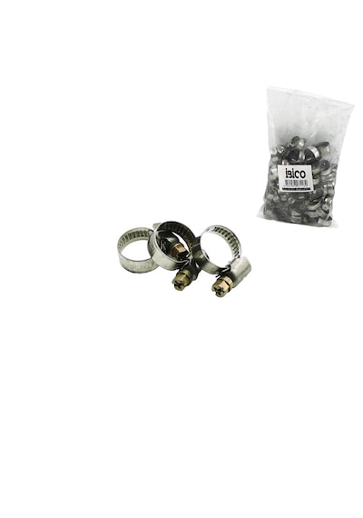 50 Adet 13-19mm Metal Hortum Kelepçe Tork Ayarlı - Ayarlanabilir Klips 5332 0 - 10 CM