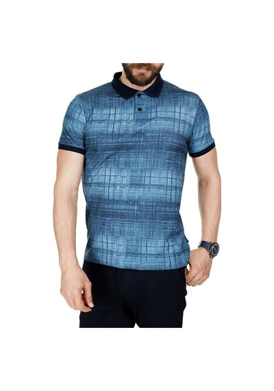 Erkek Polo Yaka Baskılı Tişört Bgl-St00530
