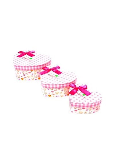 Kutusu Pembe 3'Lü (W-8710) Hediye Kutusu Pembe 3'Lü (W-87 Hediye Kutusu Pembe 3'Lü (W-87