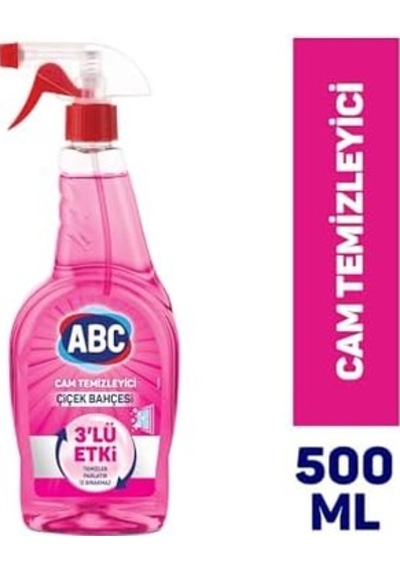 Deterjan Cam Temizleyici Çiçek Bahçesi 500 Ml 0.75 LT - 2.5 LT - 12 KG