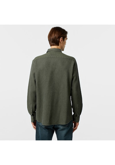Nautica Erkek Yeşil Classic Fit Gömlek Düz W47402t Yeşil