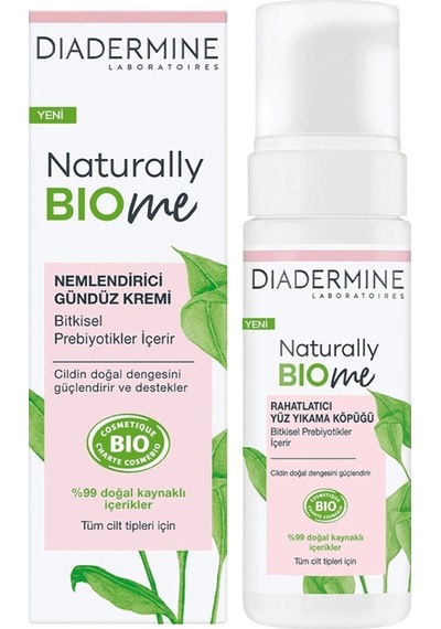 Diadermine Naturally Bio me Nemlendirici Gündüz Kremi 50 ML +