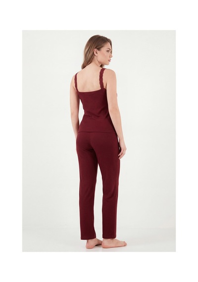 Lela Bayan Pijama Takımı 65770822 Bordo