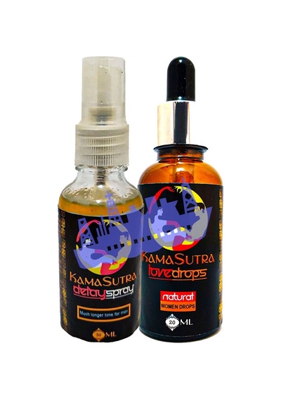 L.kamasutra 30 Ml Erkeklere Özel Formüllüsprey + Kadınlara Özel Uyarıcıdamıa 30 Ml
