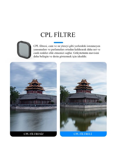 Gopro Hero 13 Filtre Seti - Cpl + Nd8 + Nd16 + Nd32