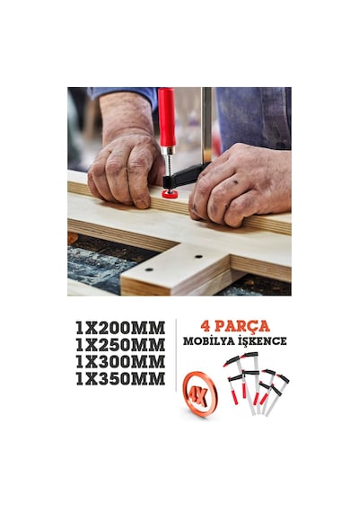 Germanystyle F Tipi İşkence Ölçüler 4 Parça Premium Kalite 35