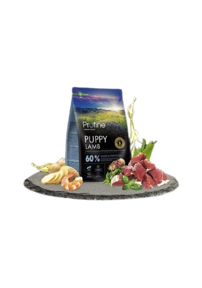 Profine Gluten Free Puppy Lamb Glutensiz Kuzu Etli Yavru Köpek Maması 3 KG