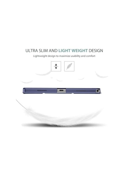 Samsung Uyumlu Galaxy Tab A8 10.5 Sm-X200 X205 X207 Kılıf Pu Deri Smart