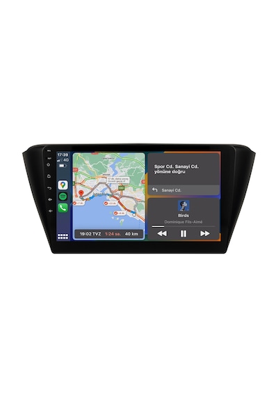Skoda Fabia Android Multimedya Sistemi 2014-2018 Crv-4818xaa 9"