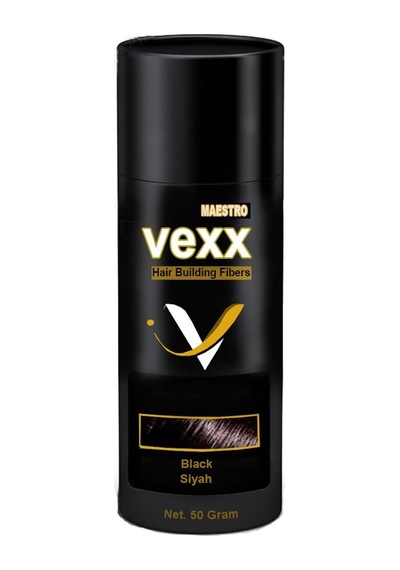 Vexx 50 Gr. Siyah Saç Tozu Topik Hair Fiber