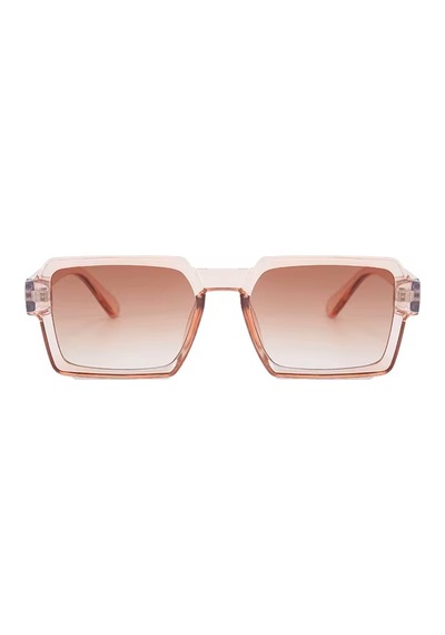 Mira Rose Vintage Retro Güneş Gözlüğü Pembe Altın