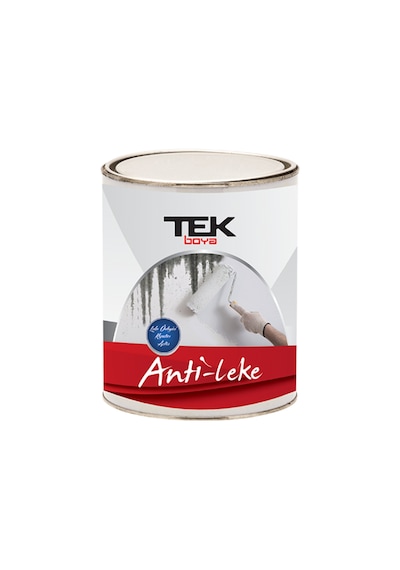 Tek Anti-leke Leke Önleyici Kapatıcı Astar 0,10 Lt 250 Gr Beyaz 0.25 KG