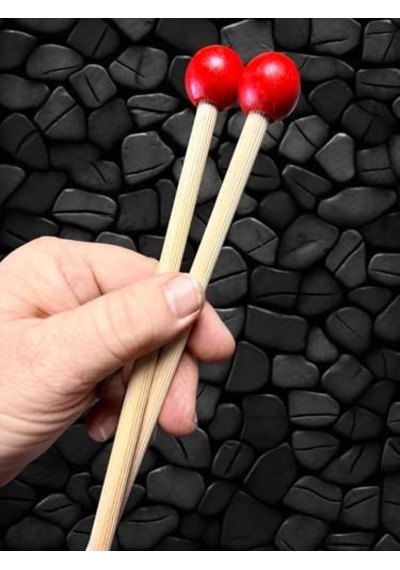 Ahşap Baget 10 Çift 20 Adet Kayın Ağacı Ritim Çubukları Müzik, Orff Eğitimi, Ritim Çalışmaları İçin Dayanıklı Ahşap Çubuklar
