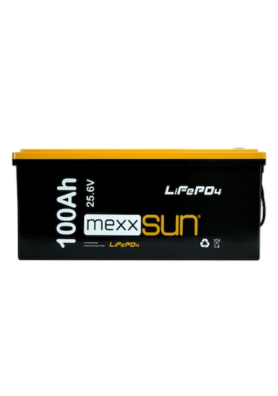 Mexxsun 25.6 Volt-100ah Lifepo4 Lityum Akü