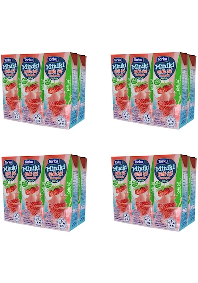 Torku Miniki Çilekli Süt 180 Ml X 24 Adet