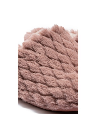 Twigy Beyonce Kadın Peluş Ev Terliği Pudra 37/41 Pudra Twigy Beyonce Kadın Peluş Ev Terliği Pudra 37/41 Pudra