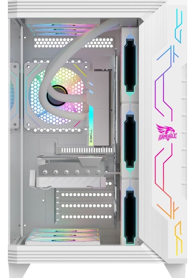 Gameagle Storm Bilgisayar Kasası / 850w + 80 Power / 360 Mm Sıvı Soğutma Dereceli Beyaz