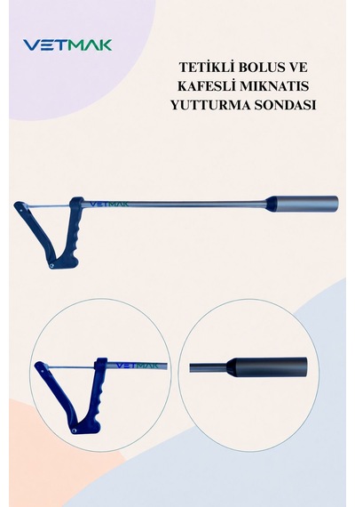 Tetikli Bolus Ve Kafesli Mıknatıs Yutturma Sondası