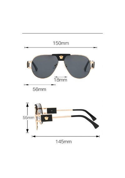 Unisex Polarize Korumalı Güneş Gözlüğü Esp044 Mavi Pembe - 713554204 Altın