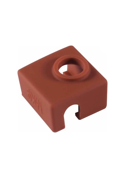 Koodmax 2 Adet E3d-v6 Yüksek Sıcaklığa Dayanıklı Mk8/mk9 Alüminyum Isıtıcı Blok Silikon Kılıfı Kırmızı