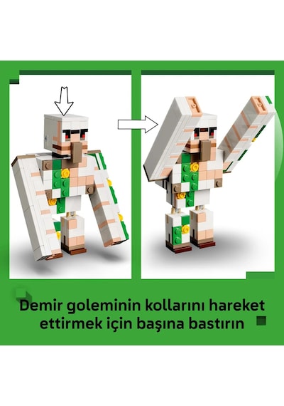 LEGO® Minecraft® Tavuk Jokey Çöl Saldırısı 21592 - 9 Yaş ve Üzeri Çocuklar için 6 Figür İçeren Oyuncak Yapım Seti (428 Parça)