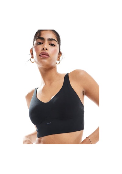Nike Dri-fit Alate Medium Support Long Design Long Pad Convertible Training Womens Bra Pedli Kadın Spor Bra Siyah Nike Dri-fit Alate Medium Support Long Design Long Pad Convertible Training Womens Bra Pedli Kadın Spor Bra Siyah
