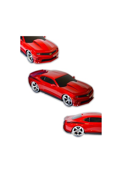 Ctoys 1:14 Ölçekli Chevrolet Copo Camaro Işıklı Uzaktan Kumandalı Araba Kırmızı 1402b Kırmızı