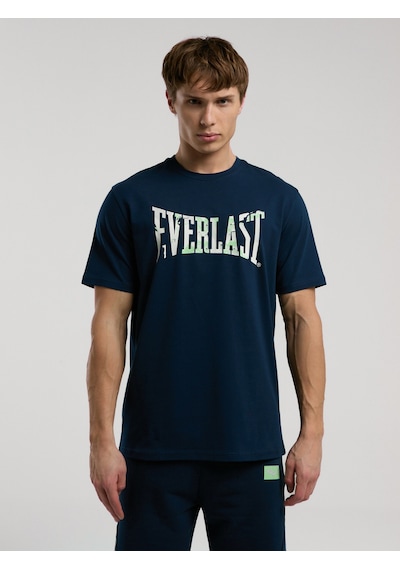 Everlast Boxing Club Logo Lacivert Erkek Tişört Lacivert