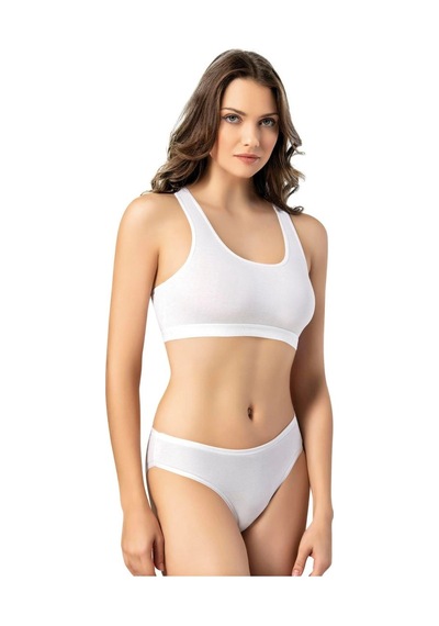 İkikareshop Bayan Geniş Askı Pedli Büstiyer Çok Renkli İkikareshop Bayan Geniş Askı Pedli Büstiyer Çok Renkli